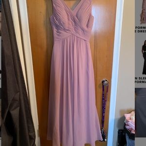 Gorgeous dusty rose prom/bridesmaid dress!
